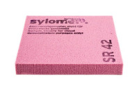 Sylomer SR 42, розовый, лист 1200 х 1500 х 25 мм