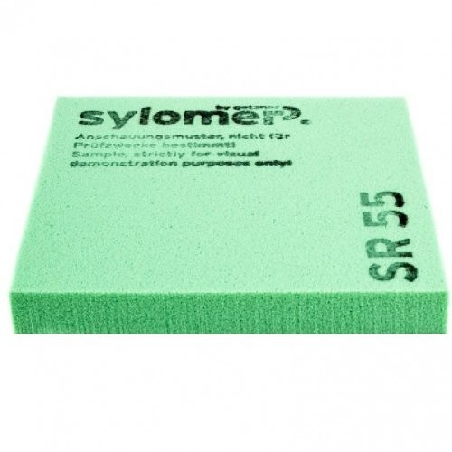Sylomer SR 55, зеленый, лист 1200 х 1500 х 25 мм