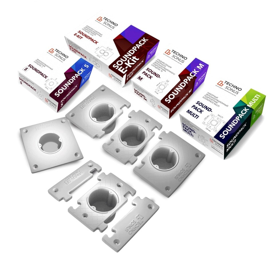 Подрозетник СаундПак (SoundPack) Е Kit