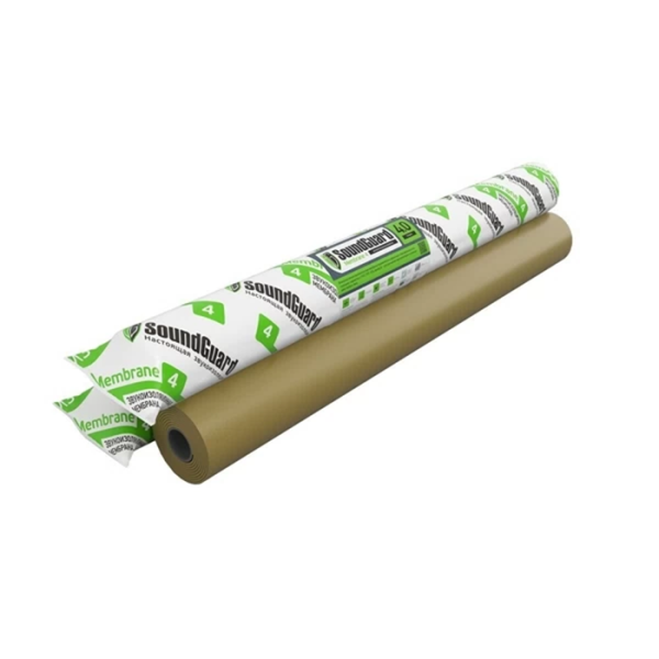 Звукоизоляционная мембрана SoundGuard Membrane S 2500x1200x4 мм. 3м2 